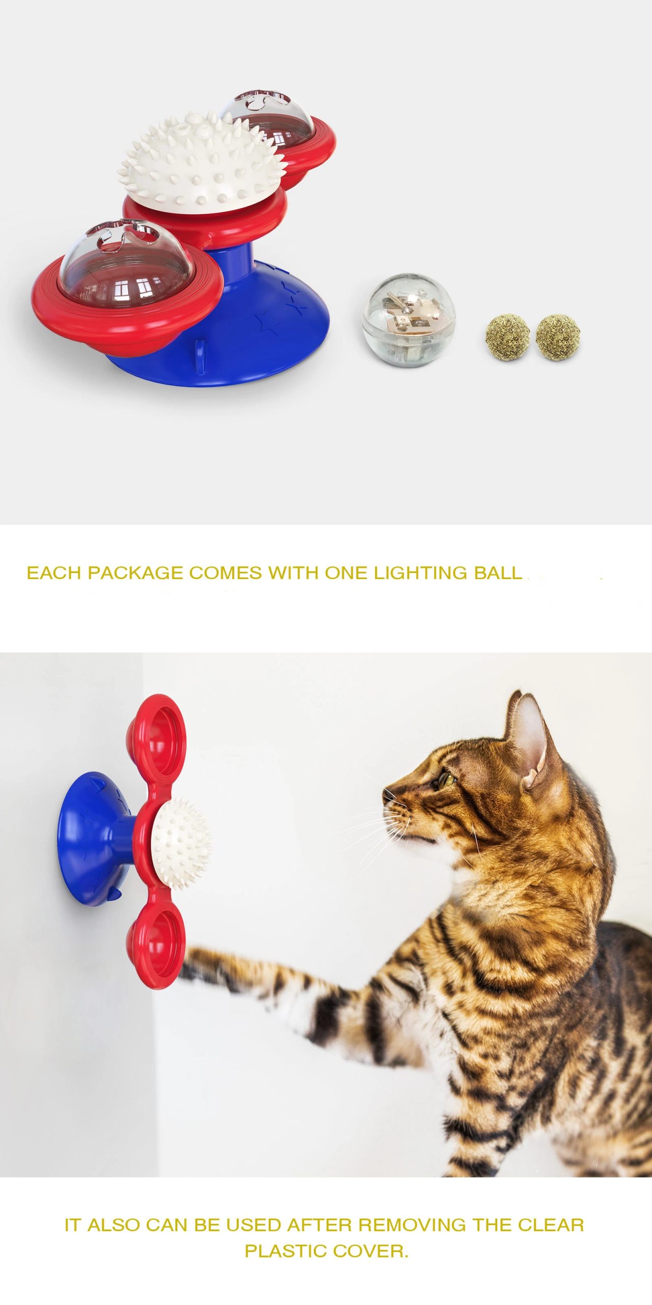 Windmill Cat Toy Interactive Pet Toys for Cats Puzzle Cat Game Toy With Whirligig Turntable for Kitten Brush Teeth Pet Supplies Windmill Cat Toy Interactive Pet Toys for Cats Puzzle Cat Game Toy With Whirligig Turntable for Kitten Brush Teeth Pet Supplies