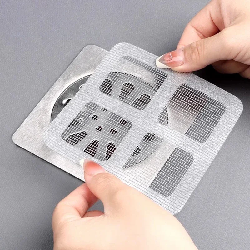 Disposable Shower Drain Hair Catcher Mesh Shower Drain Covers Floor Sink Strainer Filter Hair Stopper For Bathroom Kitchen Disposable Shower Drain Hair Catcher Mesh Shower Drain Covers Floor Sink Strainer Filter Hair Stopper For Bathroom Kitchen