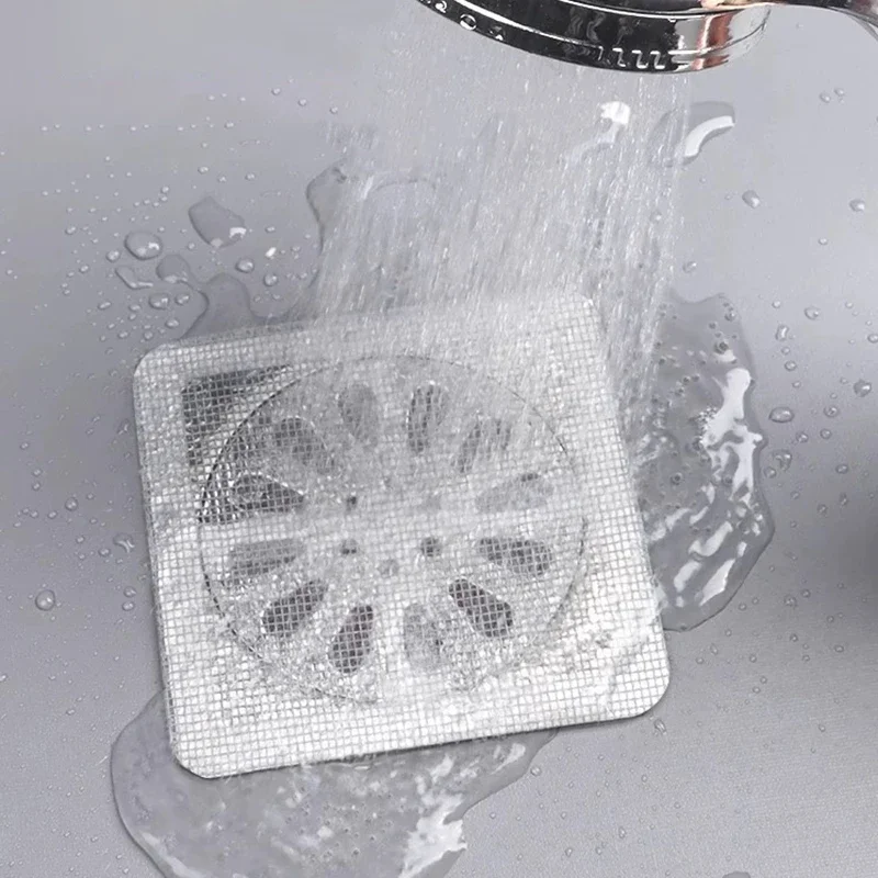 Disposable Shower Drain Hair Catcher Mesh Shower Drain Covers Floor Sink Strainer Filter Hair Stopper For Bathroom Kitchen Disposable Shower Drain Hair Catcher Mesh Shower Drain Covers Floor Sink Strainer Filter Hair Stopper For Bathroom Kitchen
