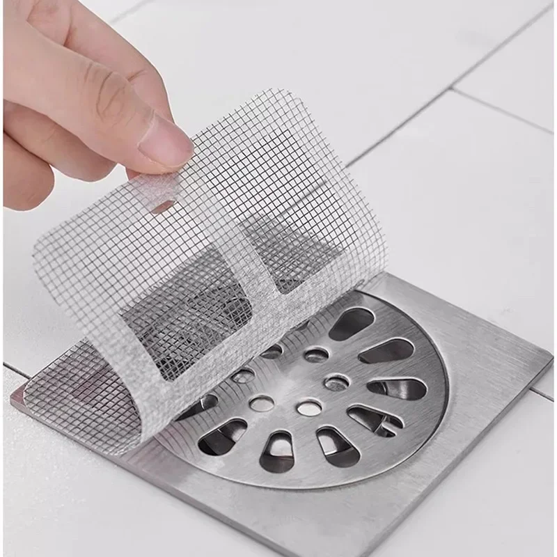 Disposable Shower Drain Hair Catcher Mesh Shower Drain Covers Floor Sink Strainer Filter Hair Stopper For Bathroom Kitchen Disposable Shower Drain Hair Catcher Mesh Shower Drain Covers Floor Sink Strainer Filter Hair Stopper For Bathroom Kitchen